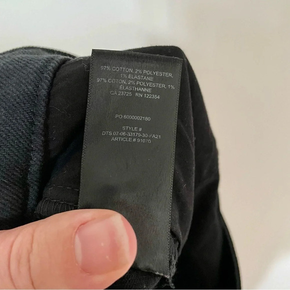 Aritzia Wilfred Free The Melina Pant Twill Black - Picture 6 of 6